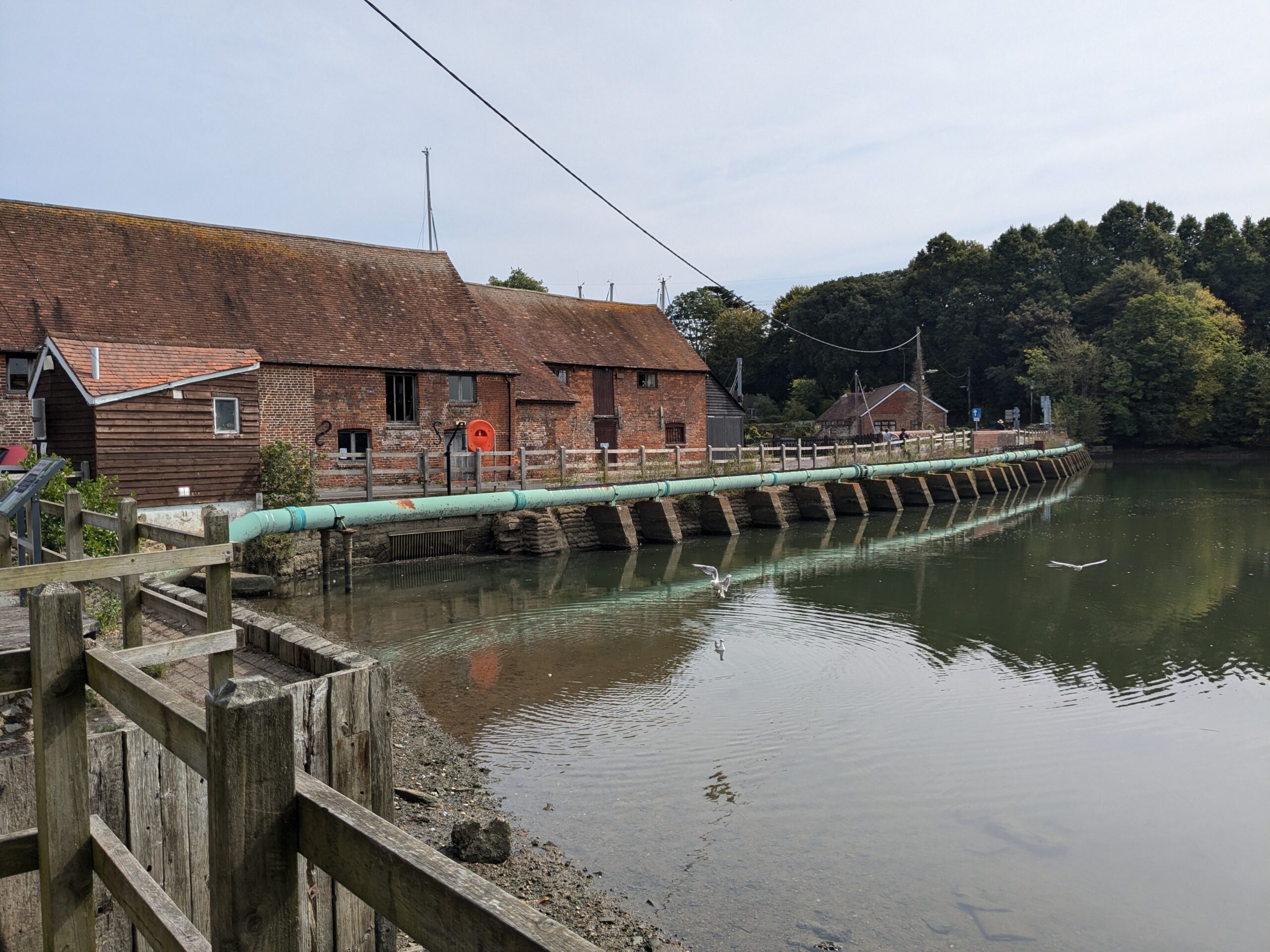 traditional buildings alongside the harbour