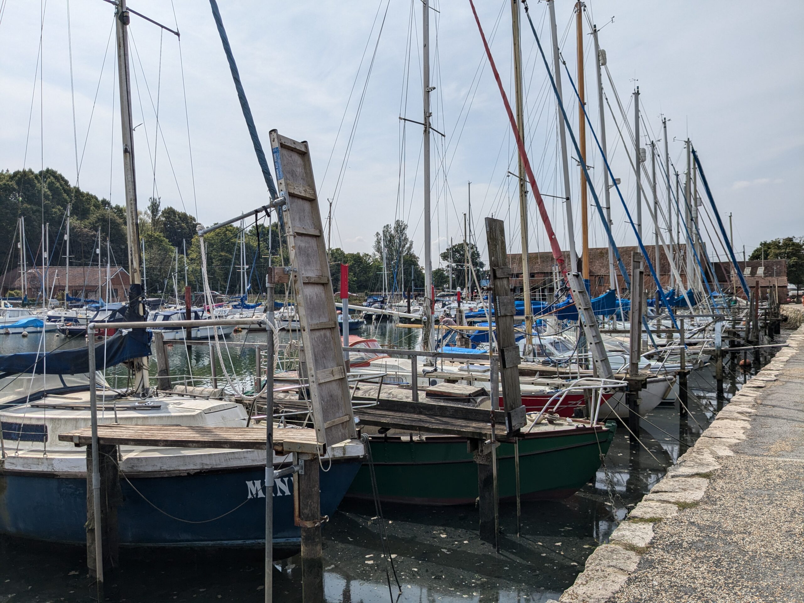 Boats in the harbour 2
